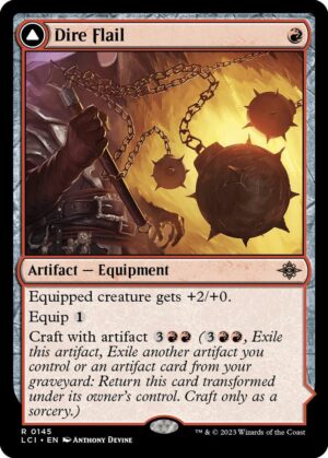 Dire Flail - 145: The Lost Caverns of Ixalan