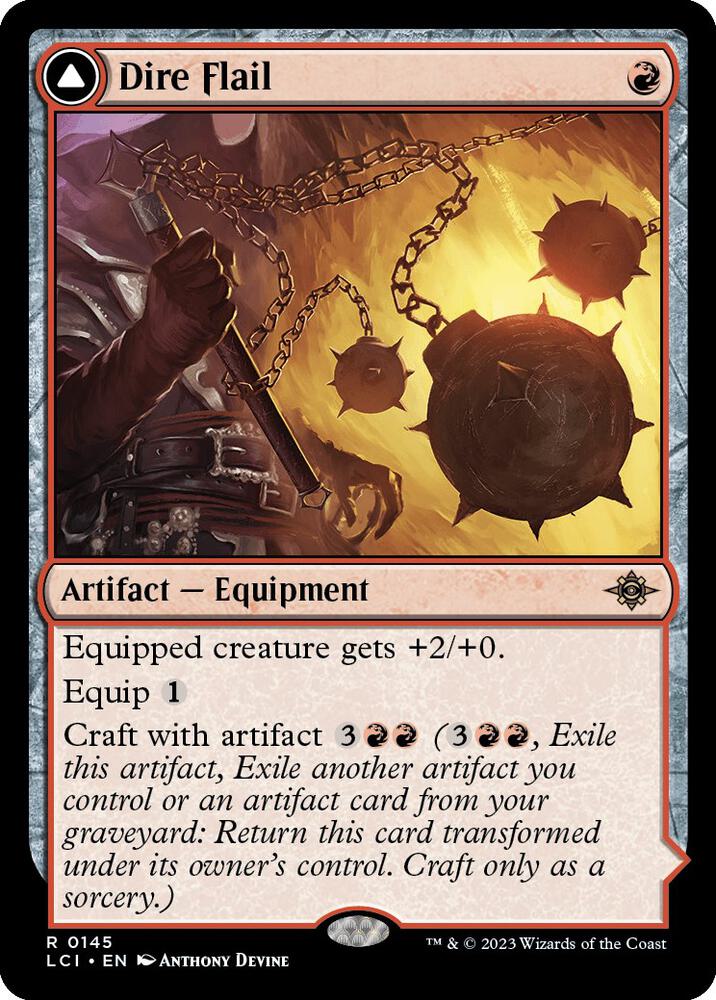 Dire Flail - 145: The Lost Caverns of Ixalan