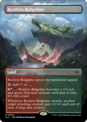 Restless Ridgeline (Borderless) - 350: The Lost Caverns of Ixalan