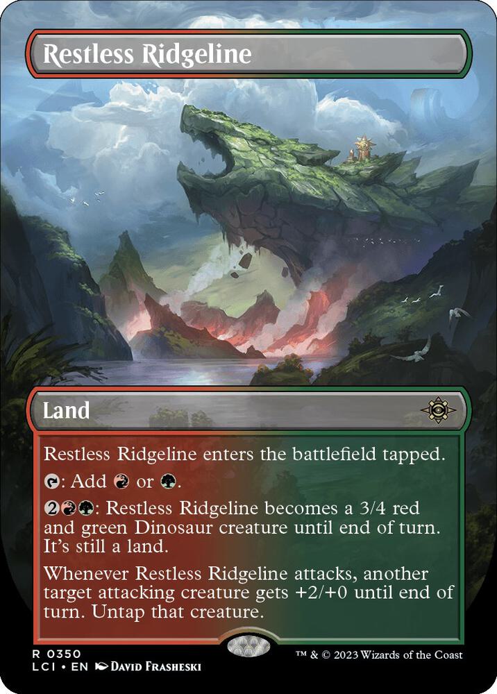 Restless Ridgeline (Borderless) - 350: The Lost Caverns of Ixalan