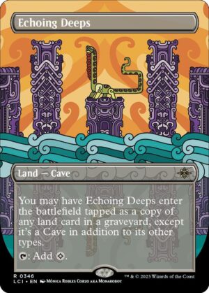 Echoing Deeps (Borderless) - 346: The Lost Caverns of Ixalan