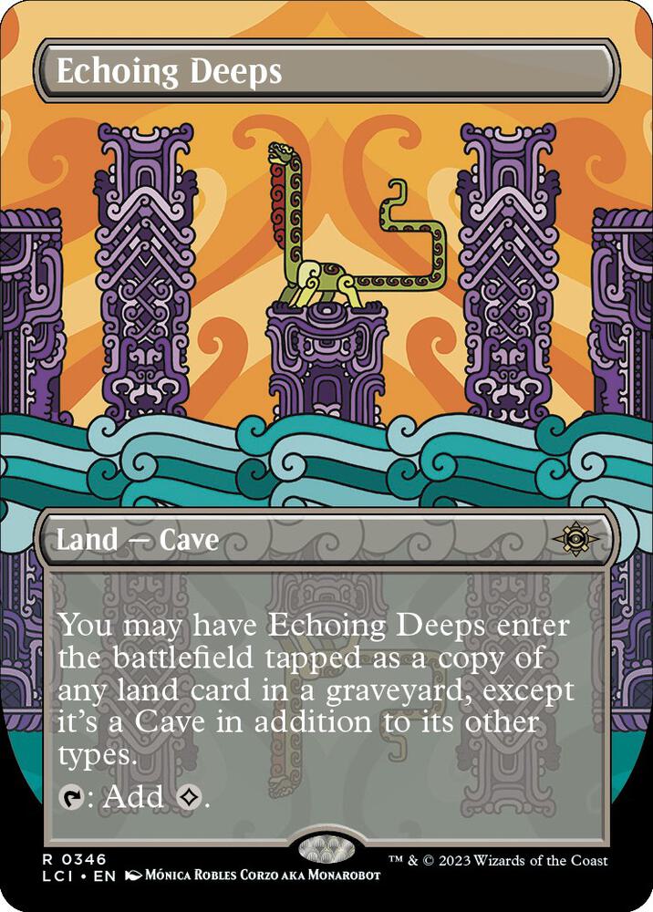 Echoing Deeps (Borderless) - 346: The Lost Caverns of Ixalan