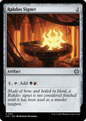 Rakdos Signet - 311: Commander: The Lost Caverns of Ixalan