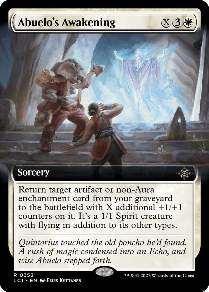 Abuelo's Awakening (Extended Art) - 353: The Lost Caverns of Ixalan