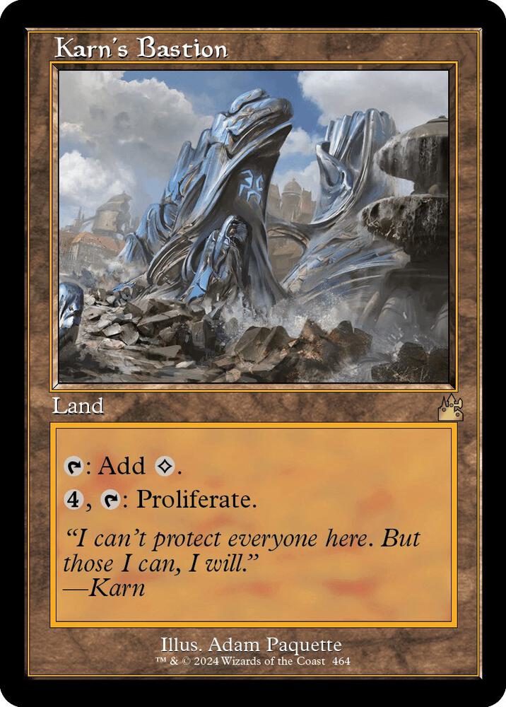 Karn's Bastion (Retro Frame) - 464: Ravnica Remastered