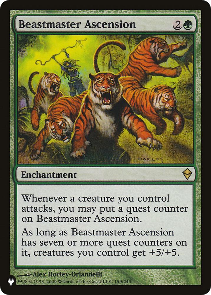 Beastmaster Ascension (ZEN) - 159/249: The List Reprints