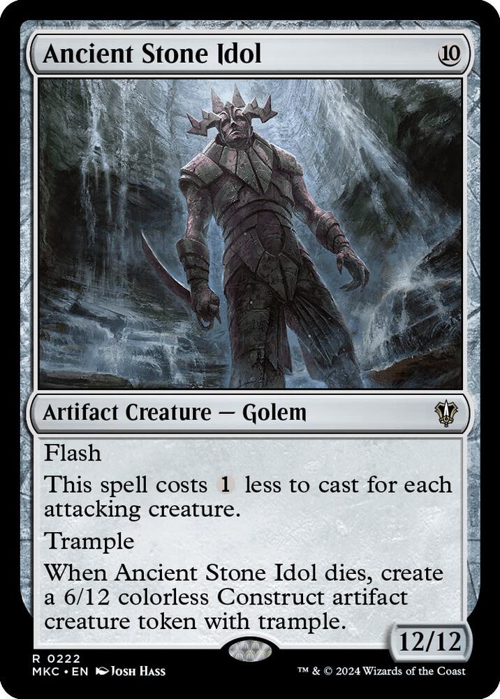 Ancient Stone Idol - 222: Commander: Murders at Karlov Manor