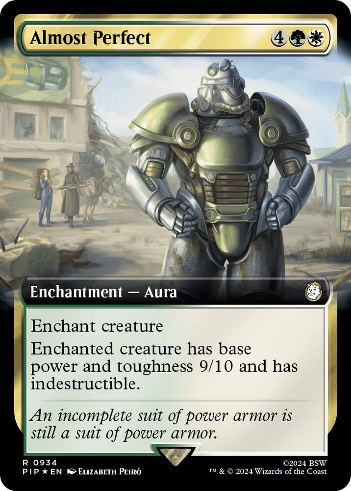 Almost Perfect (Extended Art) (Surge Foil) - 934: Universes Beyond: Fallout