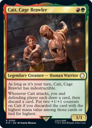 Cait, Cage Brawler - 96: Universes Beyond: Fallout