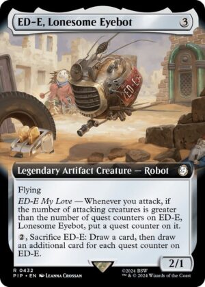 ED-E, Lonesome Eyebot (Extended Art) - 432: Universes Beyond: Fallout