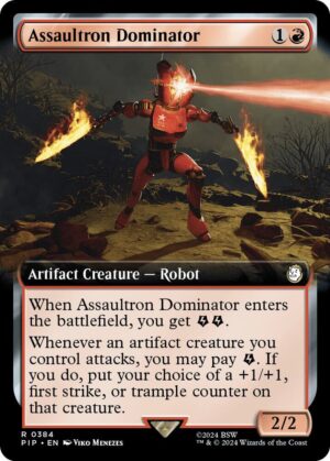 Assaultron Dominator (Extended Art) - 384: Universes Beyond: Fallout