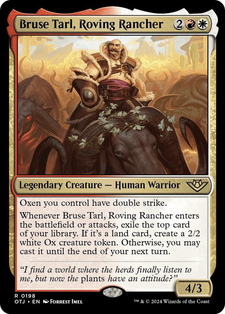 Bruse Tarl, Roving Rancher - 198: Outlaws of Thunder Junction