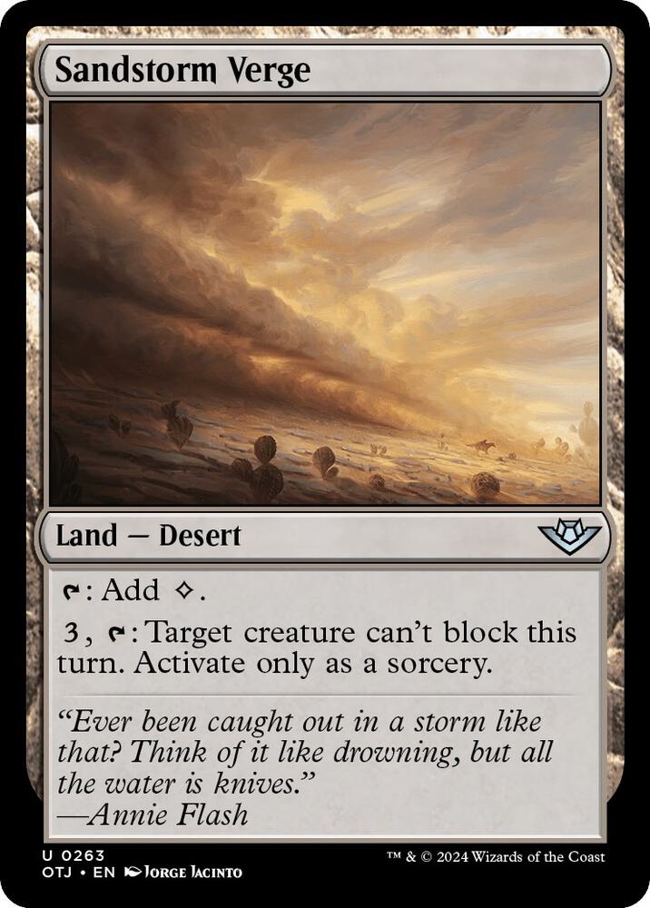Sandstorm Verge - 263: Outlaws of Thunder Junction