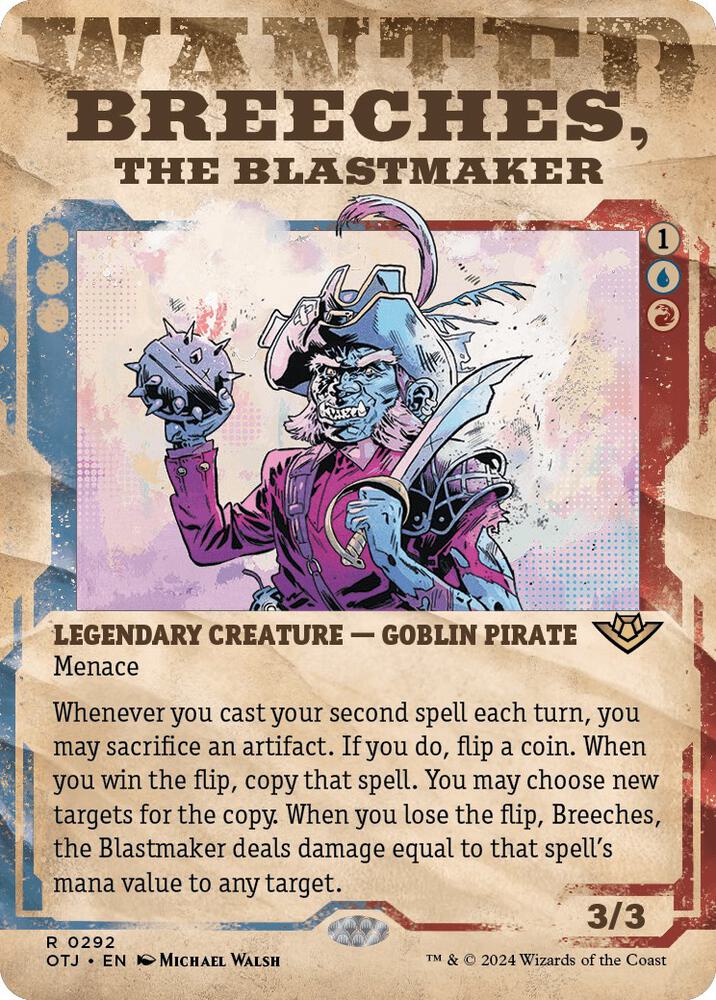 Breeches, the Blastmaker (Showcase) - 292: Outlaws of Thunder Junction