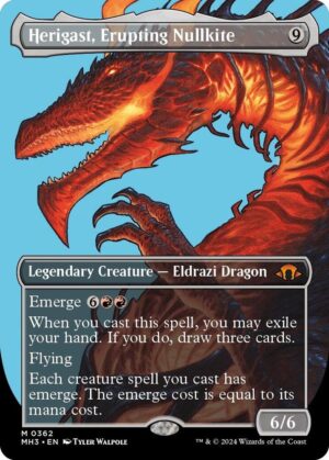 Herigast, Erupting Nullkite (Borderless) - 362: Modern Horizons 3