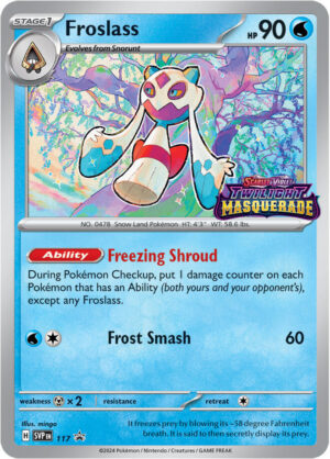 Froslass - 117 - 117: SV: Scarlet & Violet Promo Cards