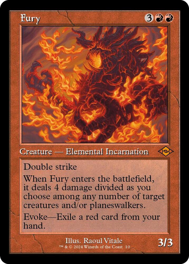 Fury (Retro Frame) - 10: Modern Horizons 2