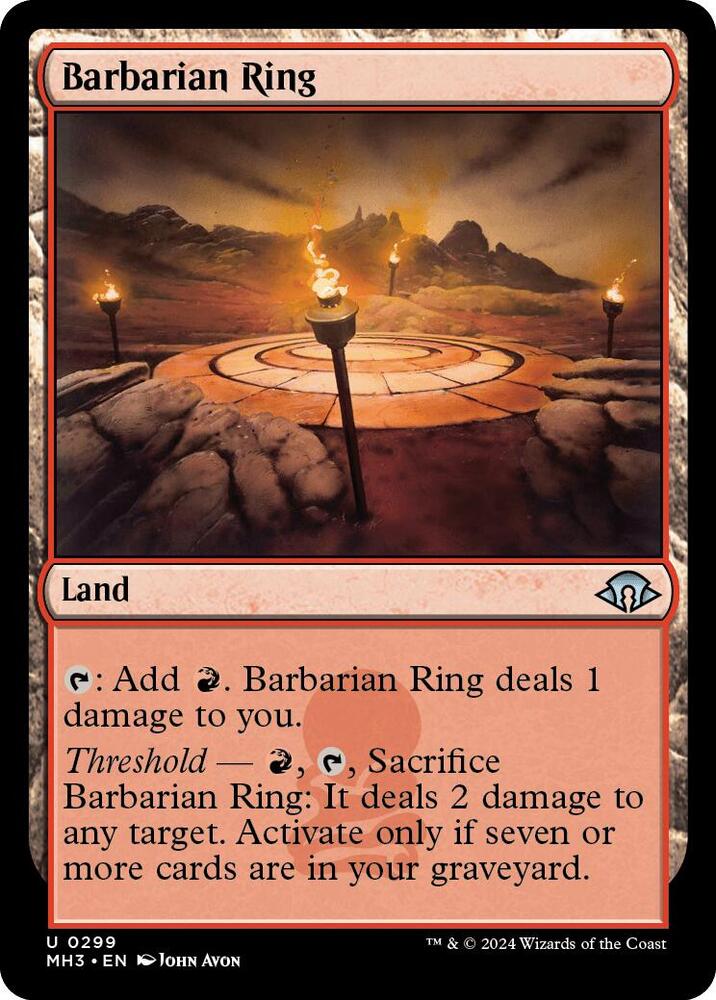 Barbarian Ring - 299: Modern Horizons 3