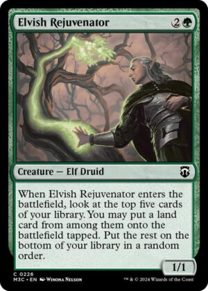 Elvish Rejuvenator (Ripple Foil) - 226: Commander: Modern Horizons 3