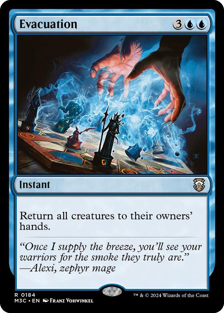 Evacuation (Ripple Foil) - 184: Commander: Modern Horizons 3
