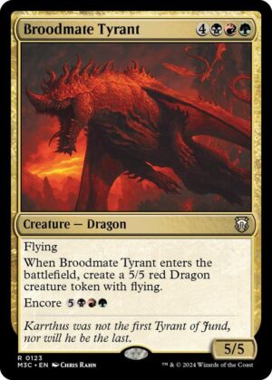 Broodmate Tyrant - 123: Commander: Modern Horizons 3