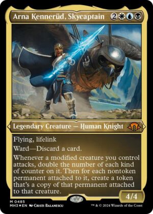 Arna Kennerud, Skycaptain (Foil Etched) - 485: Modern Horizons 3