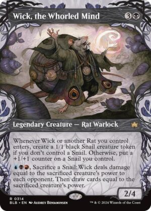 Wick, the Whorled Mind (Showcase) - 314: Bloomburrow