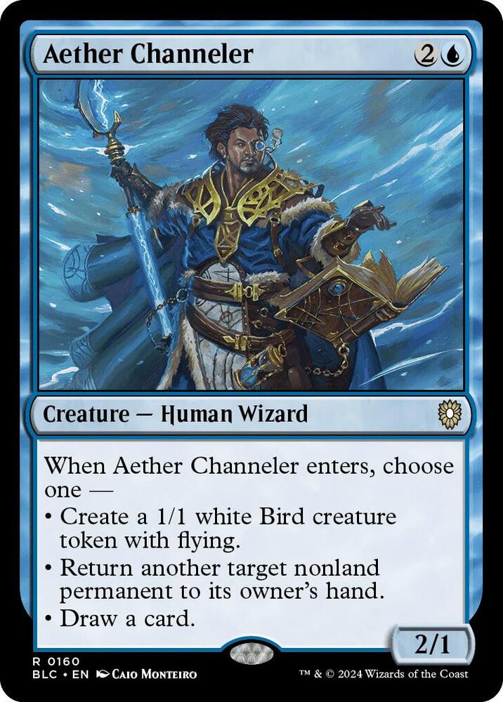 Aether Channeler - 160: Commander: Bloomburrow