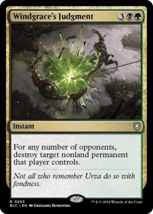 Windgrace's Judgment - 263: Commander: Bloomburrow