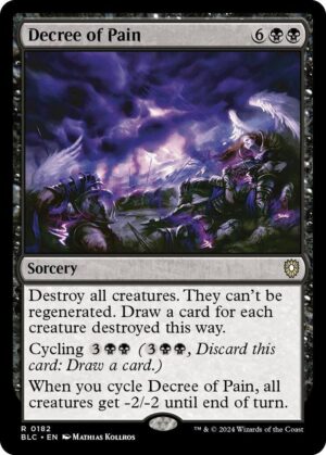 Decree of Pain - 182: Commander: Bloomburrow