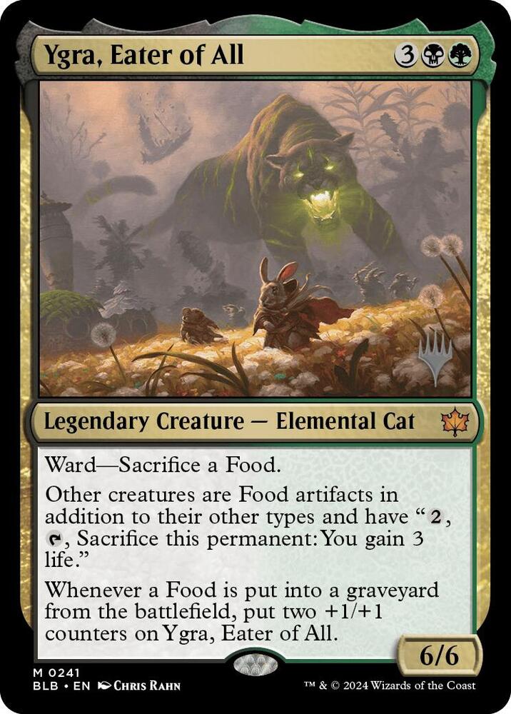 Ygra, Eater of All - 241: Promo Pack: Bloomburrow