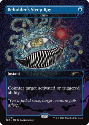 Beholder's Sleep Ray - Stifle - 1787: Secret Lair Drop Series