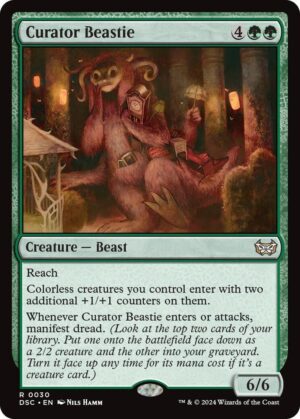 Curator Beastie - 30: Commander: Duskmourn: House of Horror