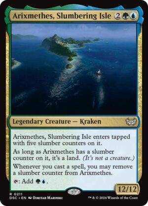 Arixmethes, Slumbering Isle - 211: Commander: Duskmourn: House of Horror