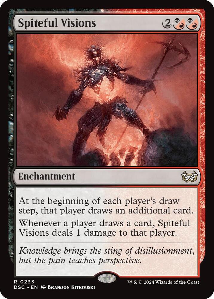 Spiteful Visions - 233: Commander: Duskmourn: House of Horror