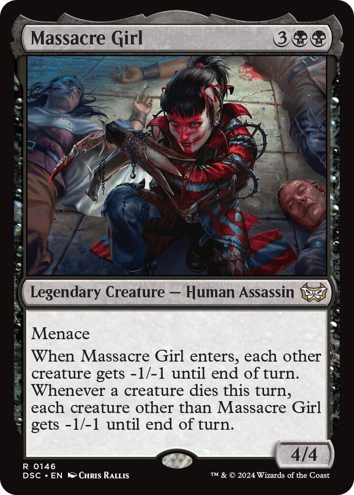 Massacre Girl - 146: Commander: Duskmourn: House of Horror