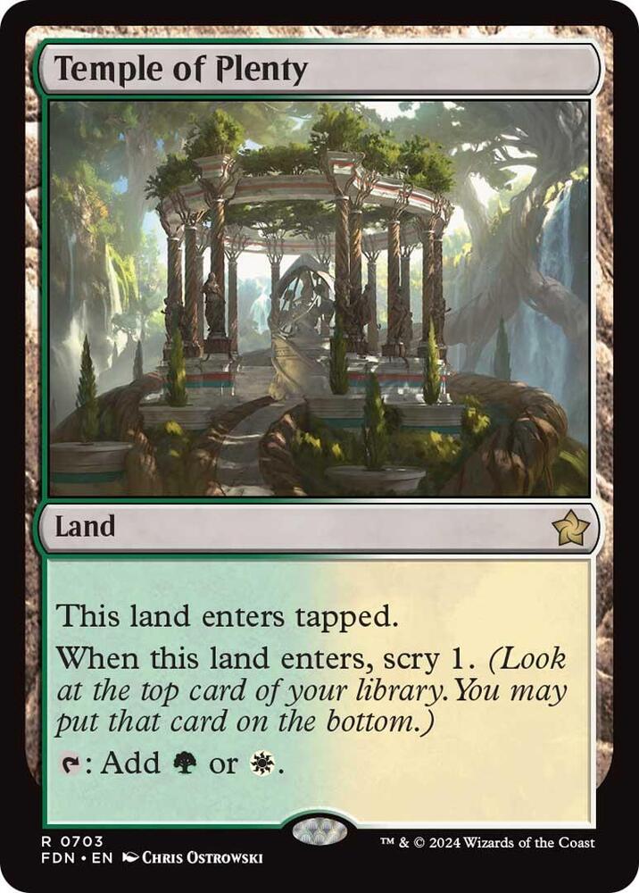 Temple of Plenty - 703: Foundations