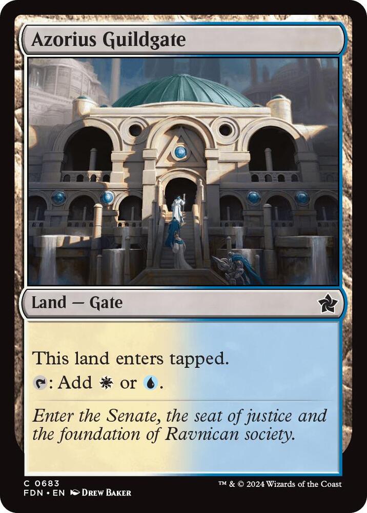 Azorius Guildgate - 683: Foundations