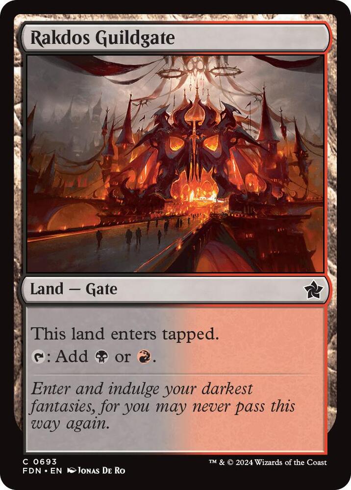 Rakdos Guildgate - 693: Foundations