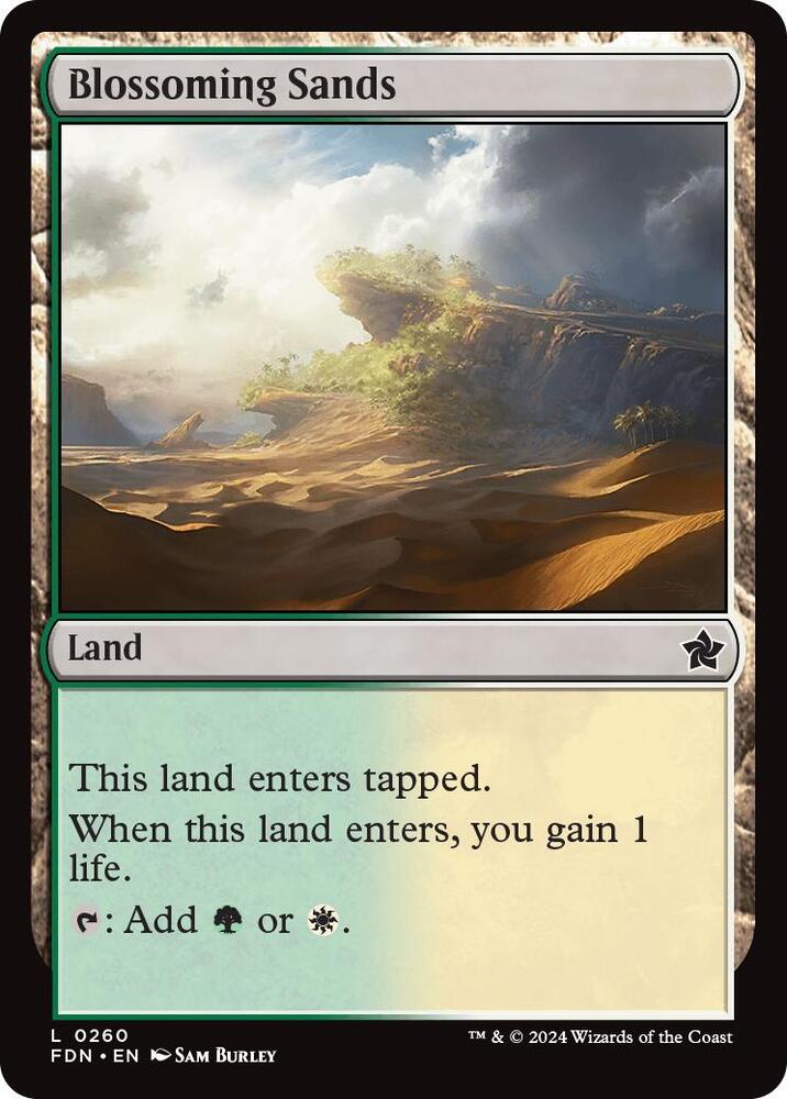 Blossoming Sands - 260: Foundations