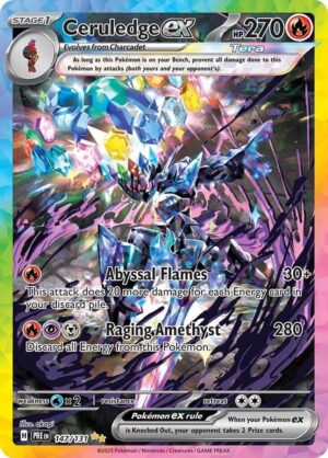 Ceruledge ex - 147/131: SV: Prismatic Evolutions