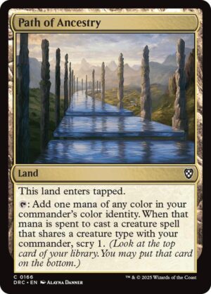 Path of Ancestry (0166) - 166: Commander: Aetherdrift