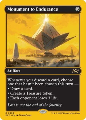 Monument to Endurance (First-Place Foil) - 499: Aetherdrift