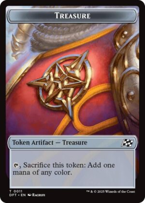 Treasure // Pilot Double-Sided Token - 11 // 1: Aetherdrift