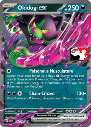 Okidogi ex - 036/064 - 036/064: Prize Pack Series Cards