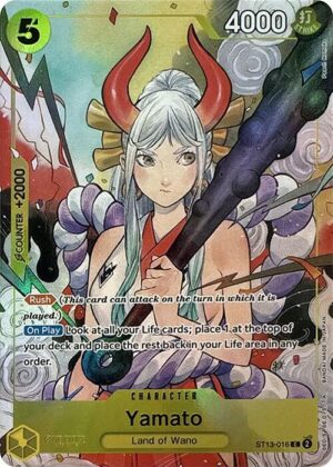 Yamato (Illustration Box Vol.2) - ST13-016: One Piece Promotion Cards