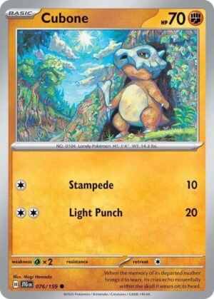 Cubone - 076/159: SV09: Journey Together