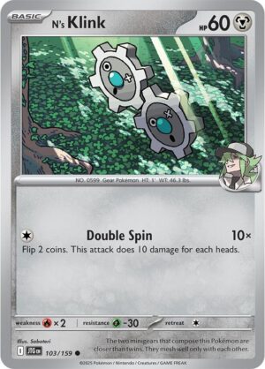 N's Klink - 103/159: SV09: Journey Together