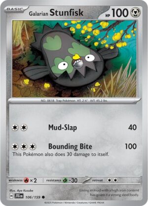Galarian Stunfisk - 106/159: SV09: Journey Together
