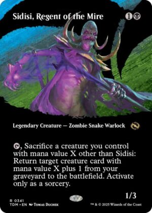 Sidisi, Regent of the Mire (Borderless) - 341: Tarkir: Dragonstorm